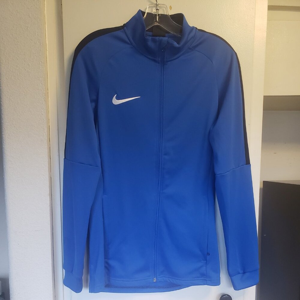 Nike Dry Fit Bright Blue Jacket Size Small